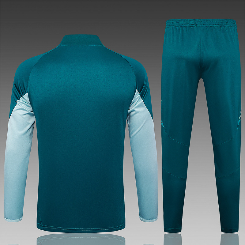 24/25 Cruzeiro Green Long-sleeved half-pull training kit Football team kit