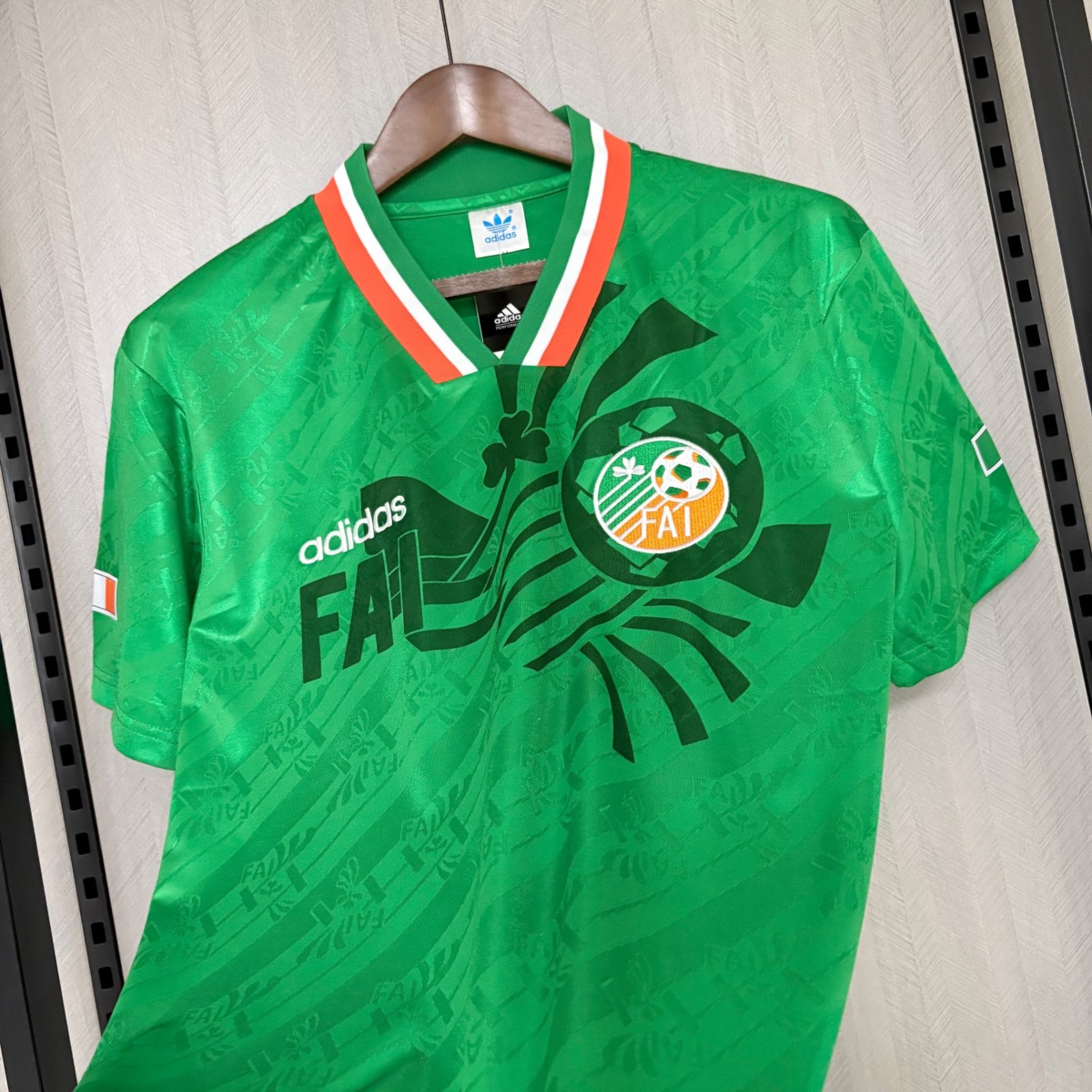 Retro Ireland 1994 Home Jersey Fan Version