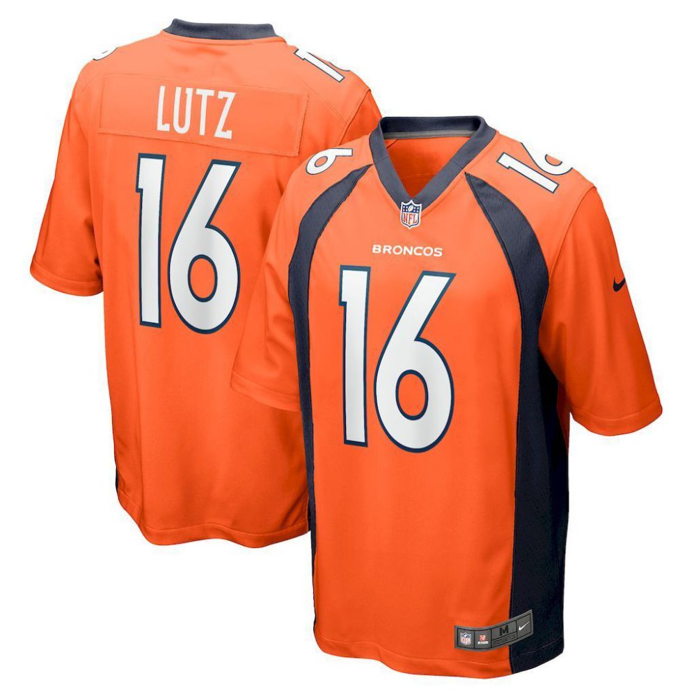 NFL Denver Broncos Jeysey LUTZ #16