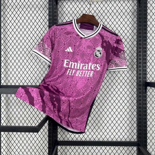 2024/25 Real Madrid Pastel purple Jersey Fan Version