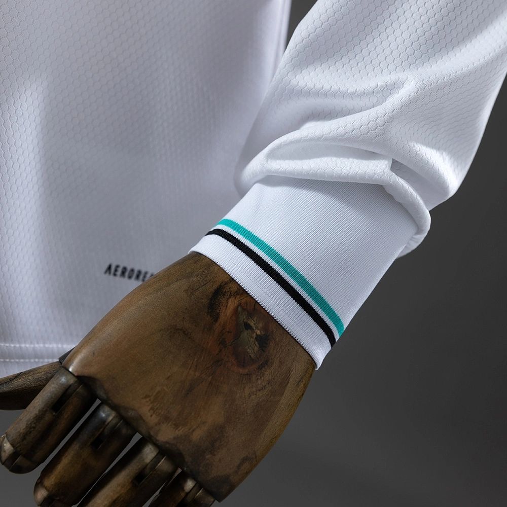 F1 Racing Mercedes-AMG 2025 White Shirt Long sleeve