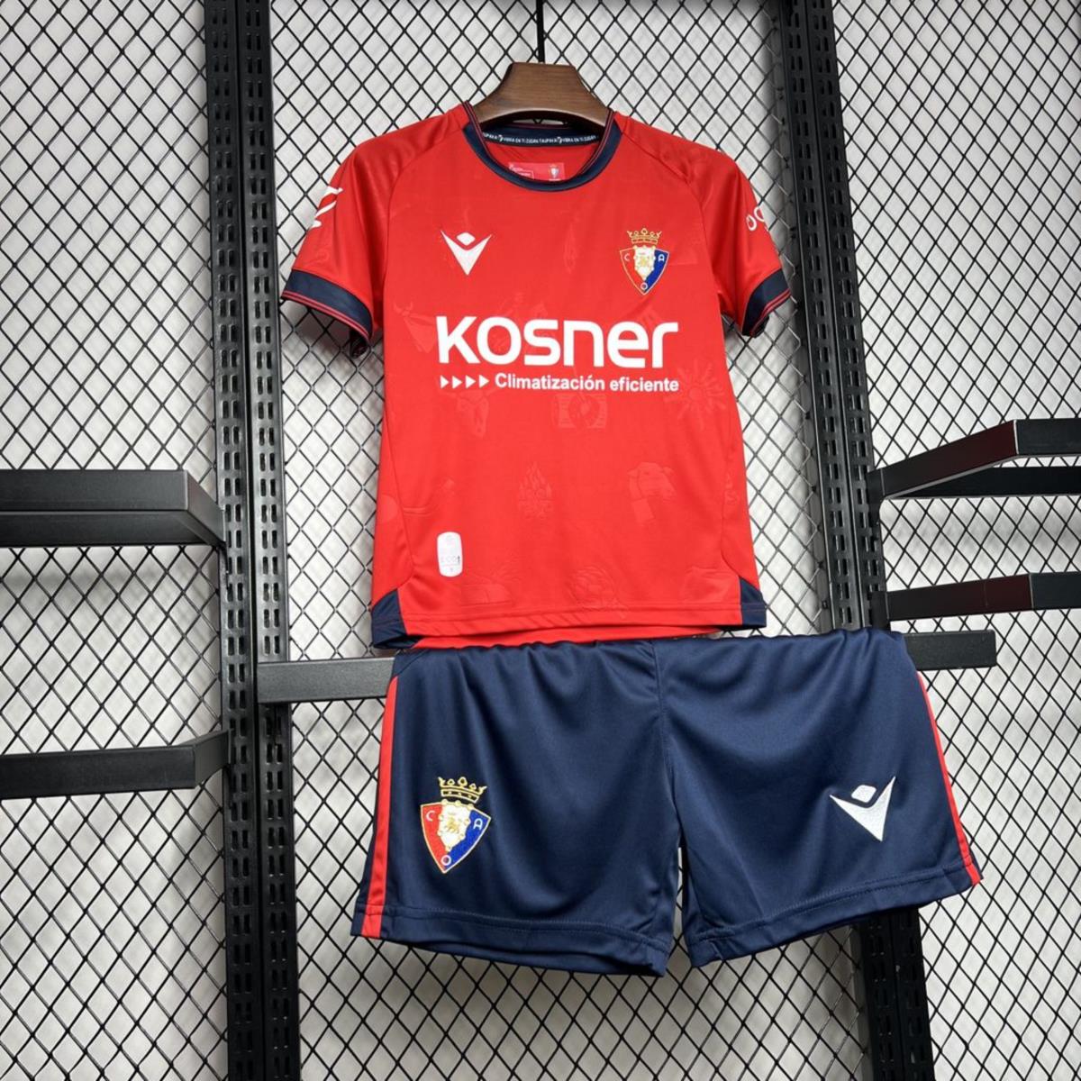 2024/25 Kids Osasuna Home jersey Kid Kits Size 16-28