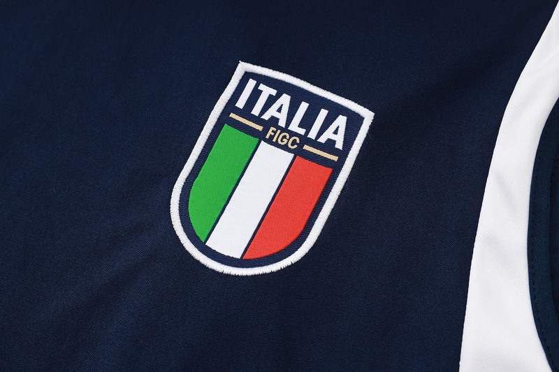 24/25 Italy Royal Blue Training Set Shirt and Shorts