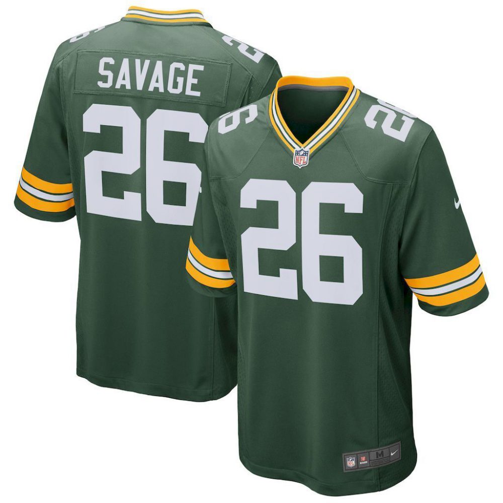NFL Green Bay Packers Jeysey SAVAGE #26