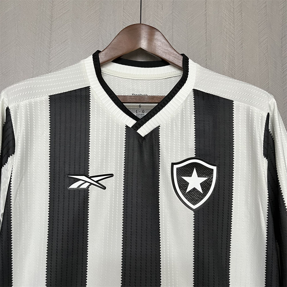 Botafogo 24/25 Home Long Sleeve Jersey Fan Version