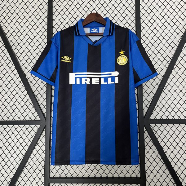 Retro Inter Milan 95/96 home jersey Fan Version