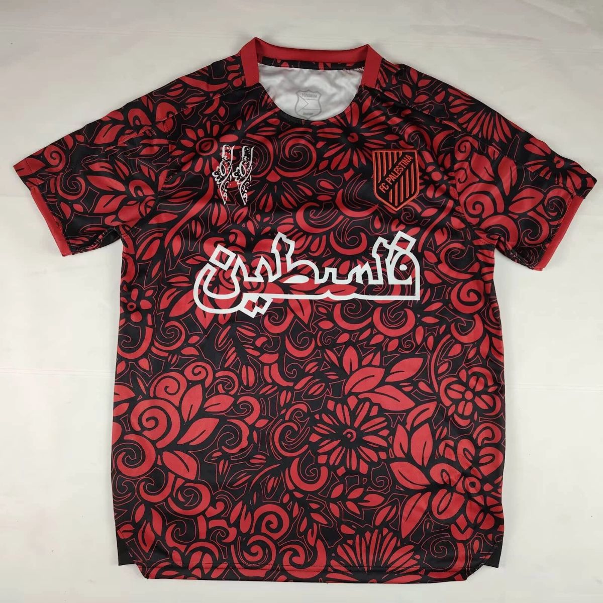 2025/26 CD Palestino Special Edition Red Jersey Fan Version