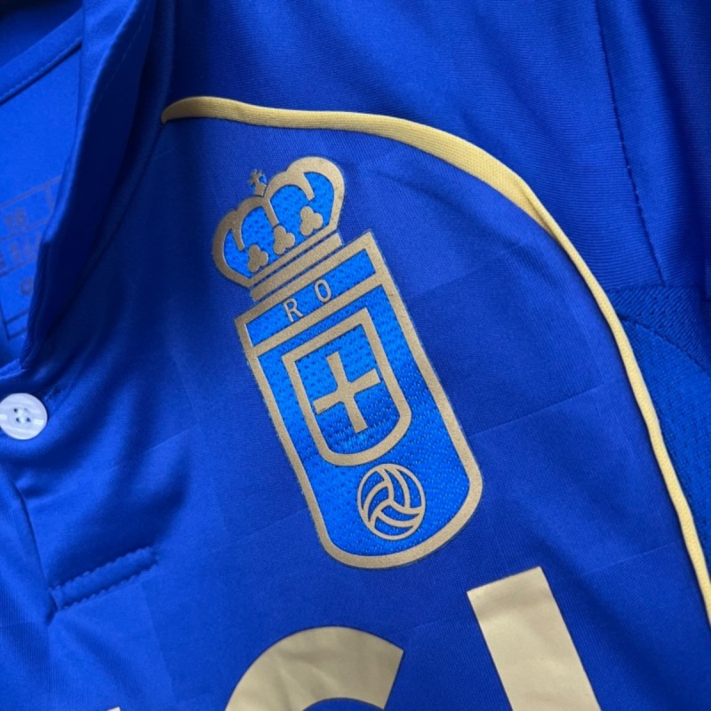 2025/26 Real Oviedo Home jersey kids Kits size: 16-28