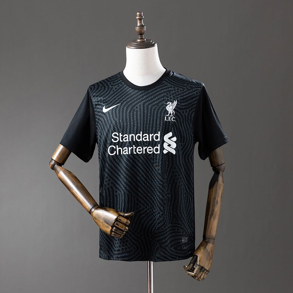 Retro Liverpool 2020/21 Goalkeeper Black jersey Fan Version