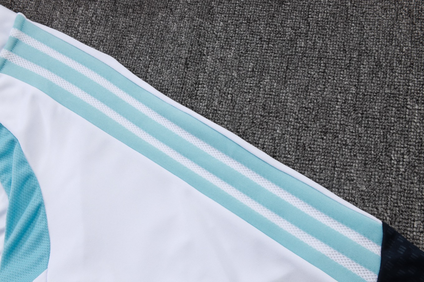 202526 Argentina White Long-sleeved half-pull training kit Football team kit