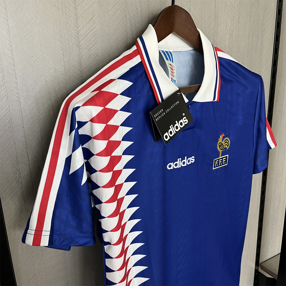 Retro France 1994 Home jersey Fan Version