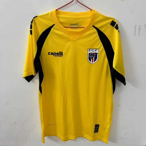 Cape Verde 2026 World Cup Goalkeeper Yellow Jersey Fan version