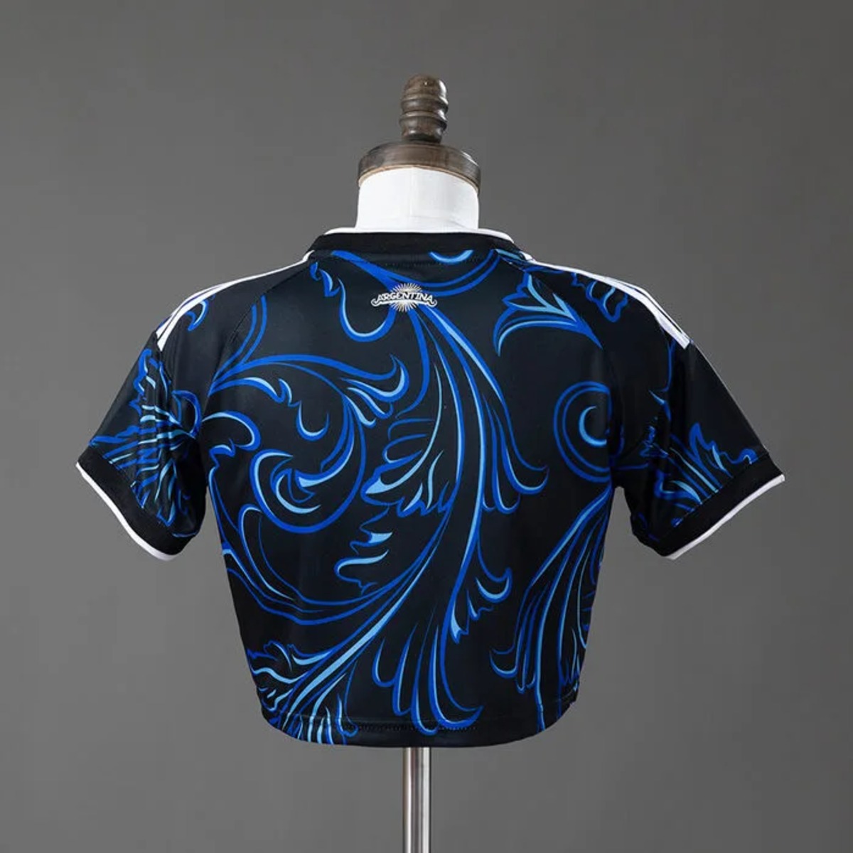 Women's Football Argentina 2026 World Cup Away Crop Jersey