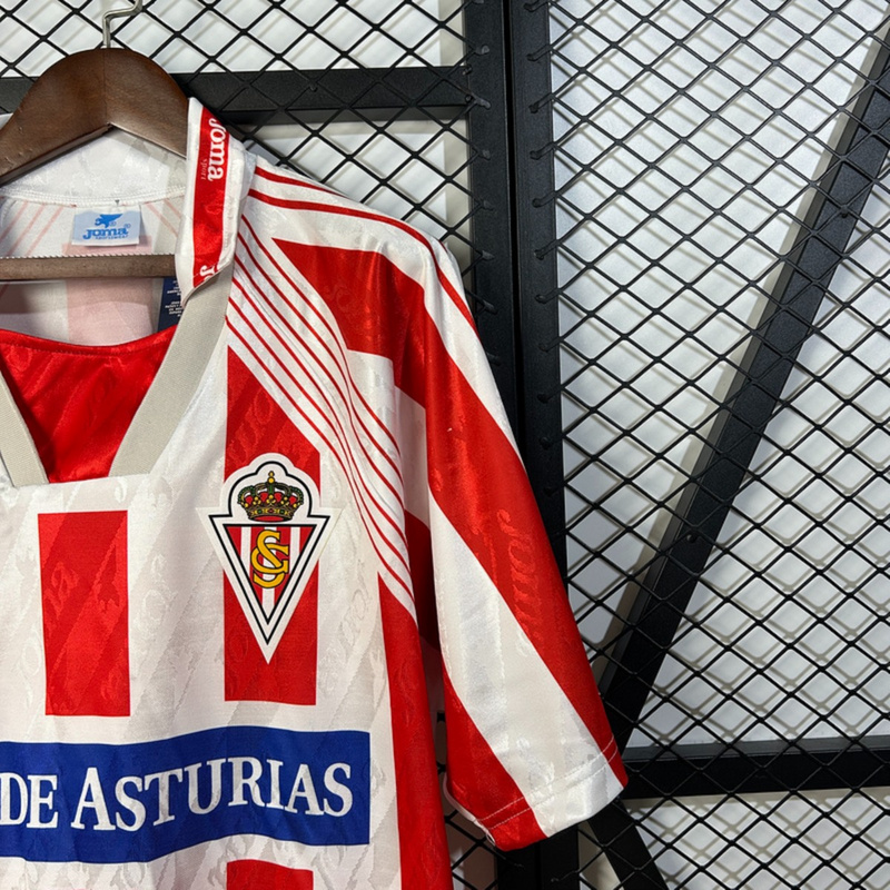 Retro Sporting Gijon 94/95 Home jersey Fan Version