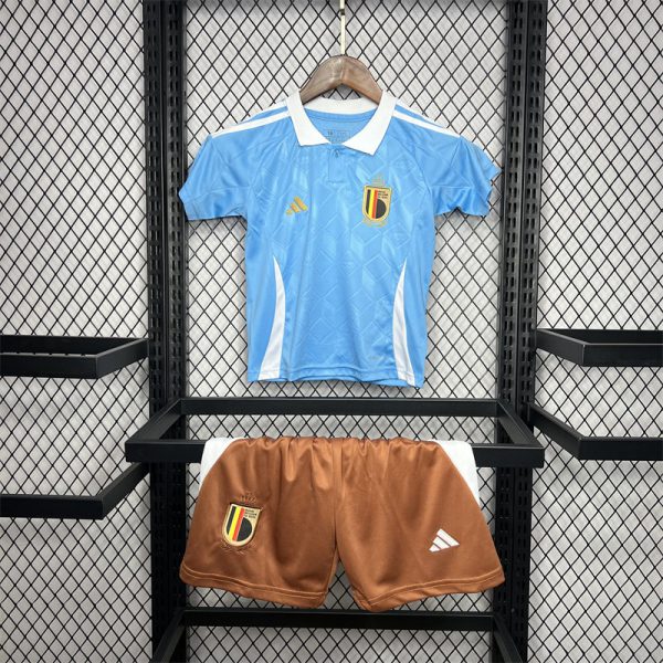2024/25 Belgium Euro Away jersey Kid Kits Size 16-28
