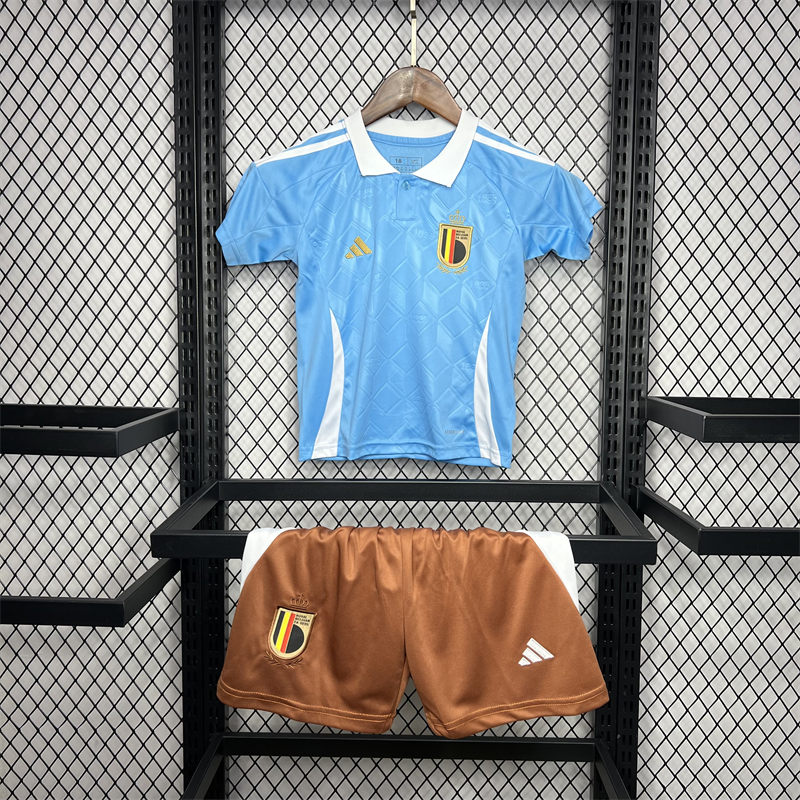 2024/25 Belgium Euro Away jersey Kid Kits Size 16-28