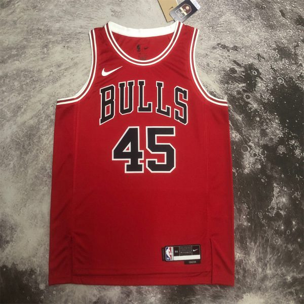 NBA Chicago Bulls JORDAN#45 2022/23 Red Icon Edition Swingman Jersey S-XXL