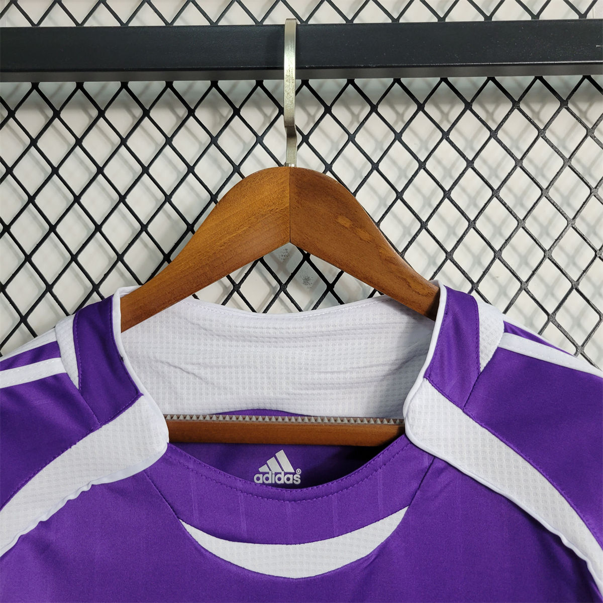 Real Madrid Retro 2006 Purple jersey Fan Version