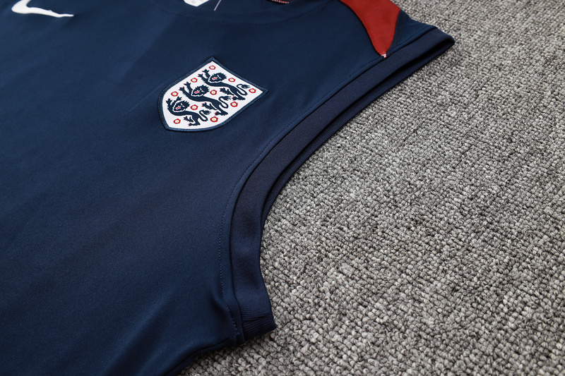 24/25 England royal blue raining Set Shirt and Shorts