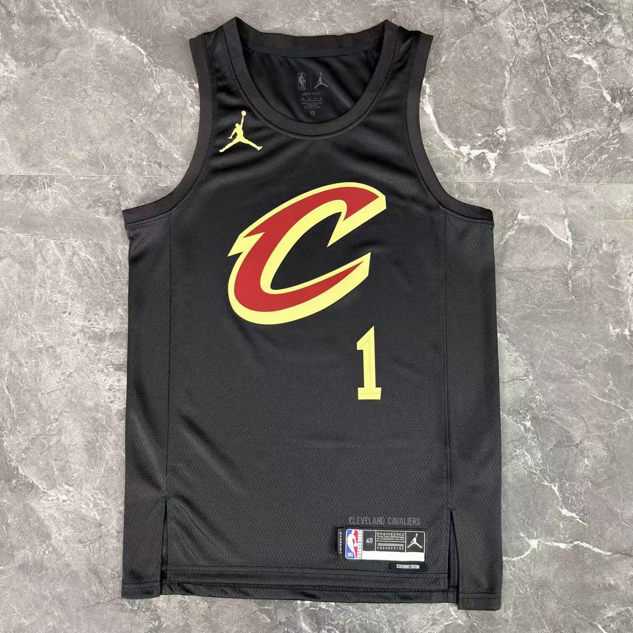 NBA Cleverland Cavaliers Round Neck Black jersey HARDEN#1
