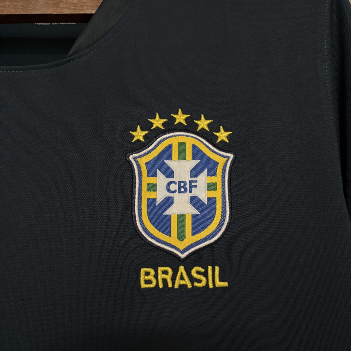 2025 Brazil Dark Blue Training jersey Fan Version