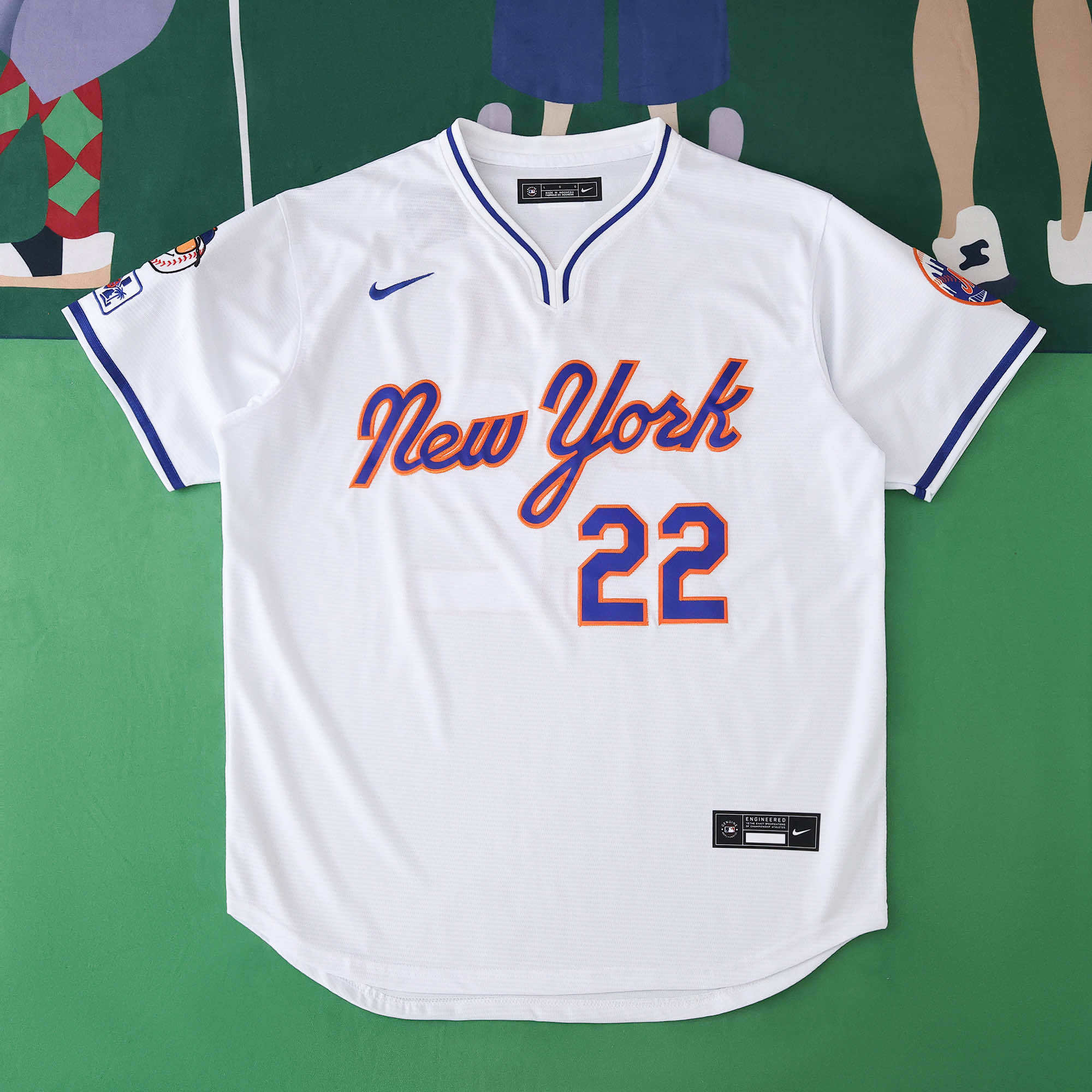 MLB 2025 New York Mets White Jersey