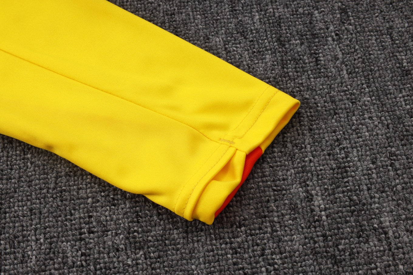 202526 Brazil Yellow Long-sleeved half-pull training kit Football team kit