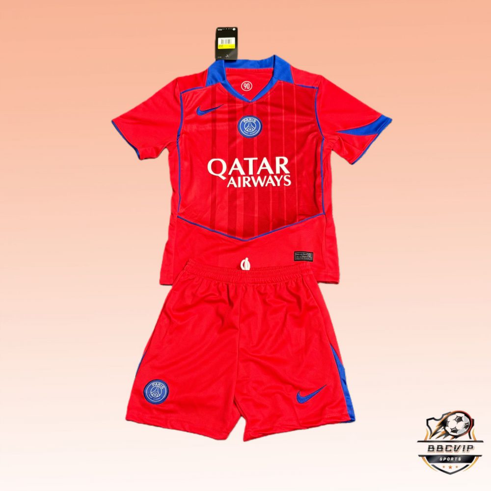 2024/25 PSG Second Away jersey kids Kits size: 16-28