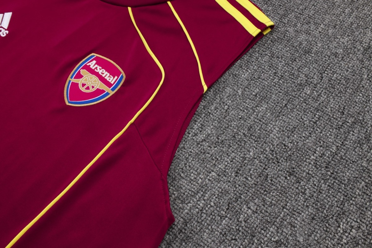 2026 Arsenal Maroon Training Set Shirt and Shorts