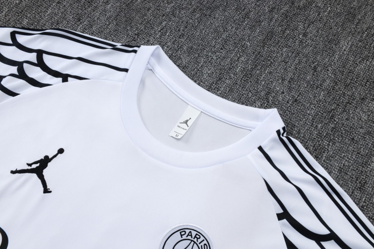2026 PSG White Training Set Shirt and Shorts