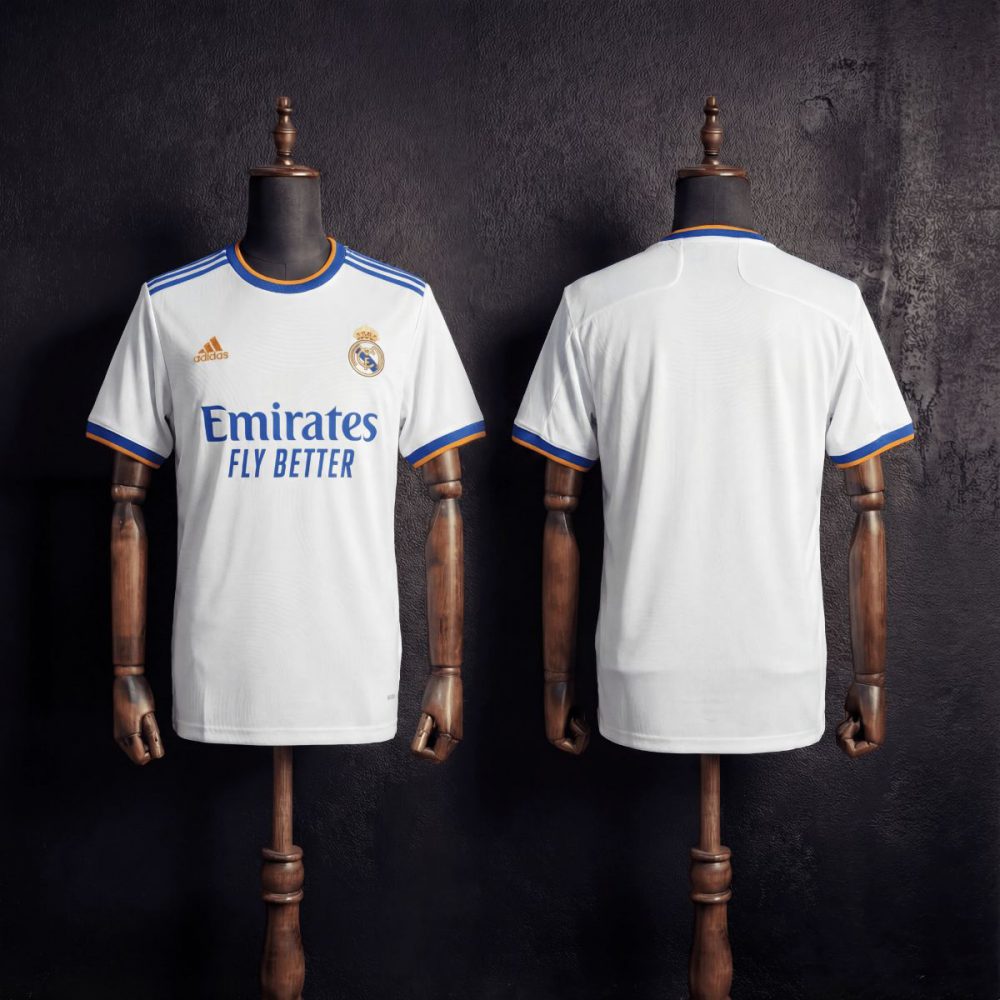 Retro Real Madrid 2021/22 Home jersey Fan Version