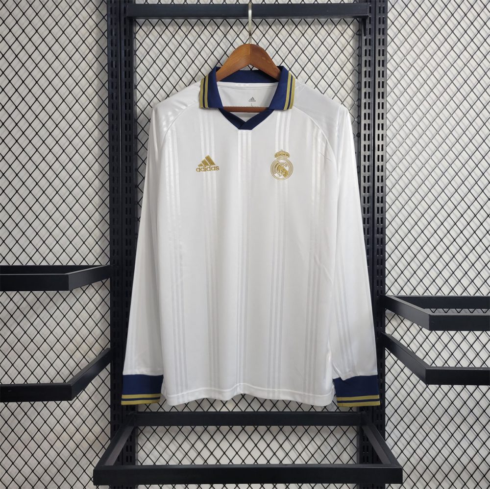 Retro Real Madrid  2019/20 Long Sleeve  Training jersey Fan Version