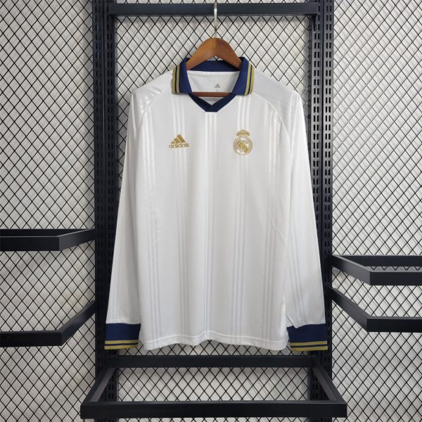 Retro Real Madrid  2019/20 Long Sleeve  Training jersey Fan Version
