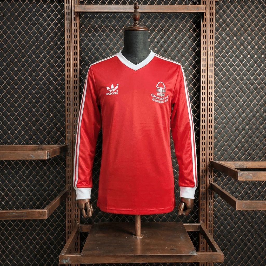 Retro Nottingham Forest 1977/80 Home jersey Fan Version