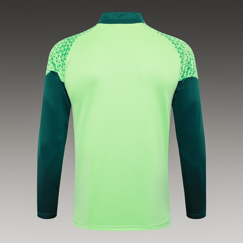 24/25 Palmeiras Green Long-sleeved half-pull training kit Football team kit