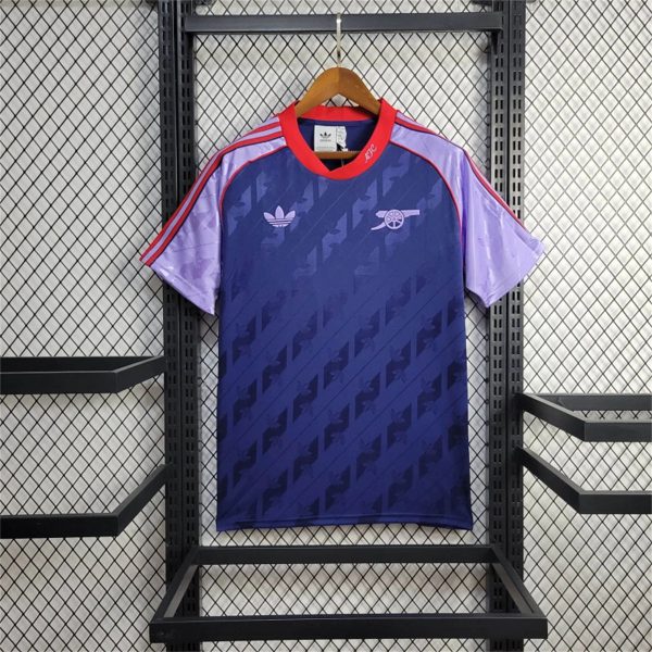 24/25 Retro Arsenal Royal Blue Jersey Fan Version