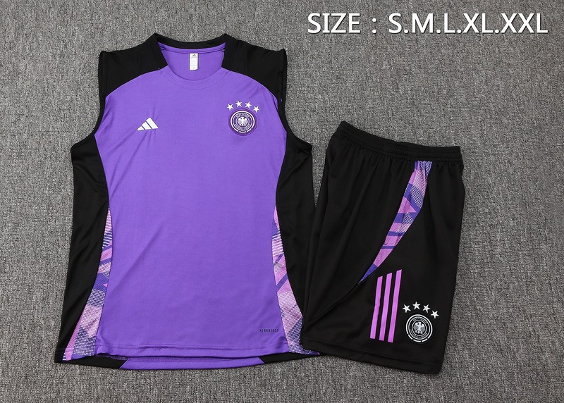 24/25 Germany Purple Training Set Shirt and Shorts