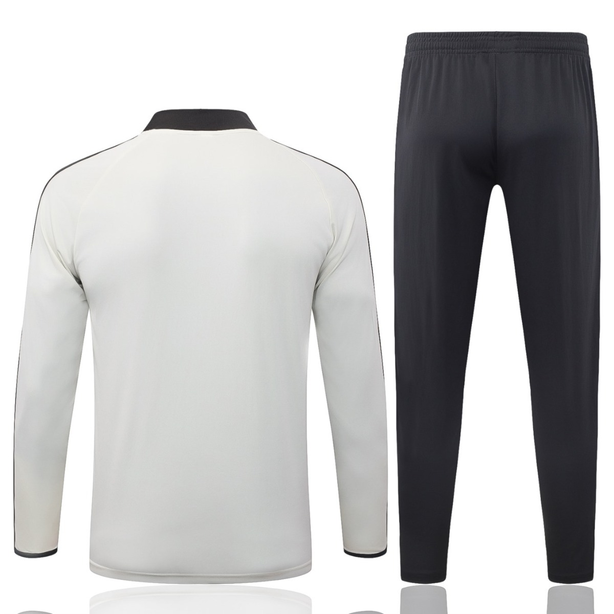 2026 Germany Beige Long-sleeved half-pull training kit