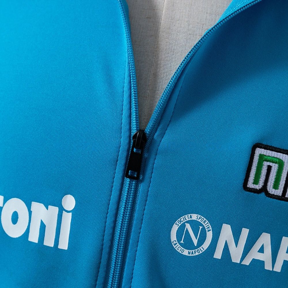 1987/88 Napoli Blue Training Suit Football Team Shirt Sports Fashion