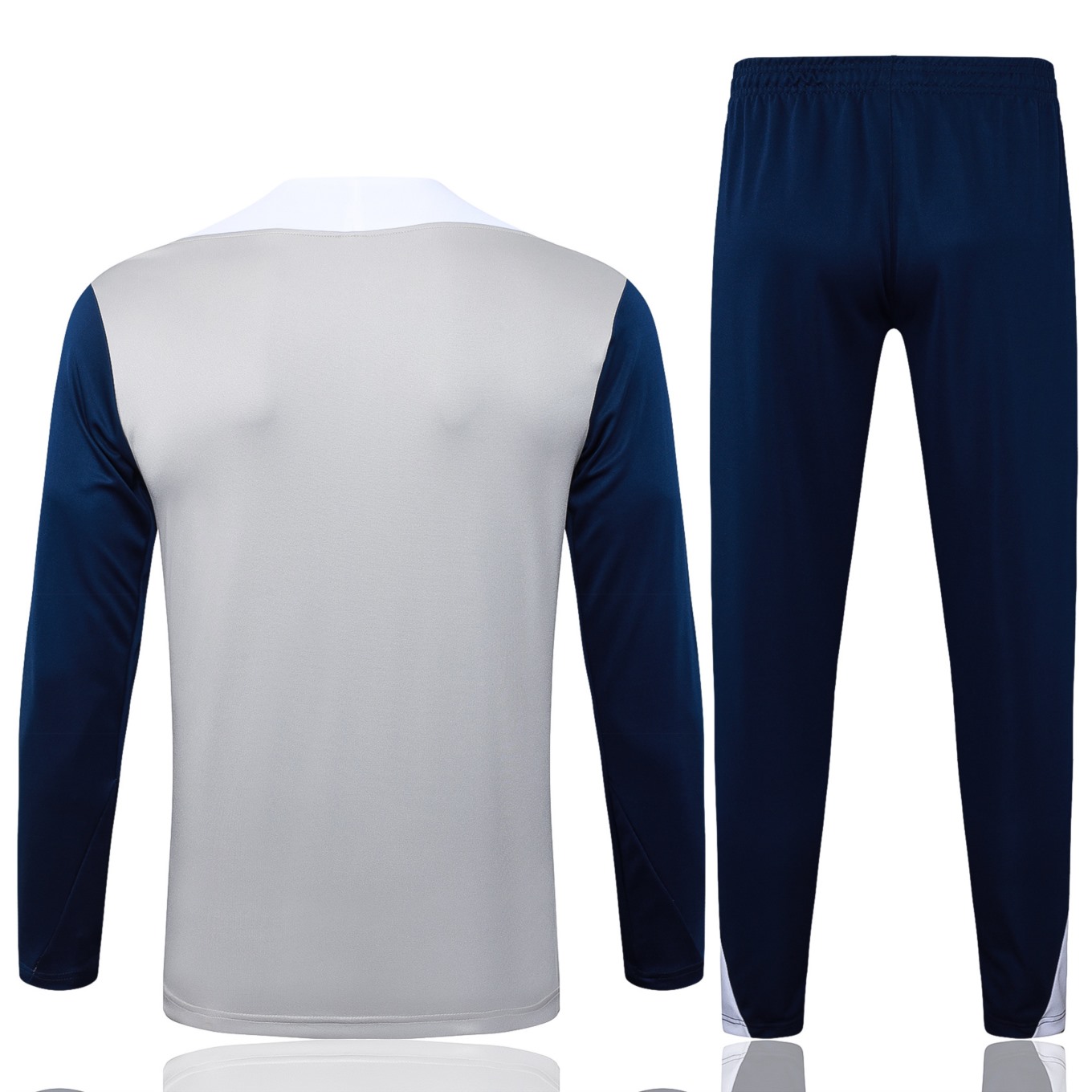 202526 Tottenham Light gray  Long-sleeved half-pull training kit Football team kit