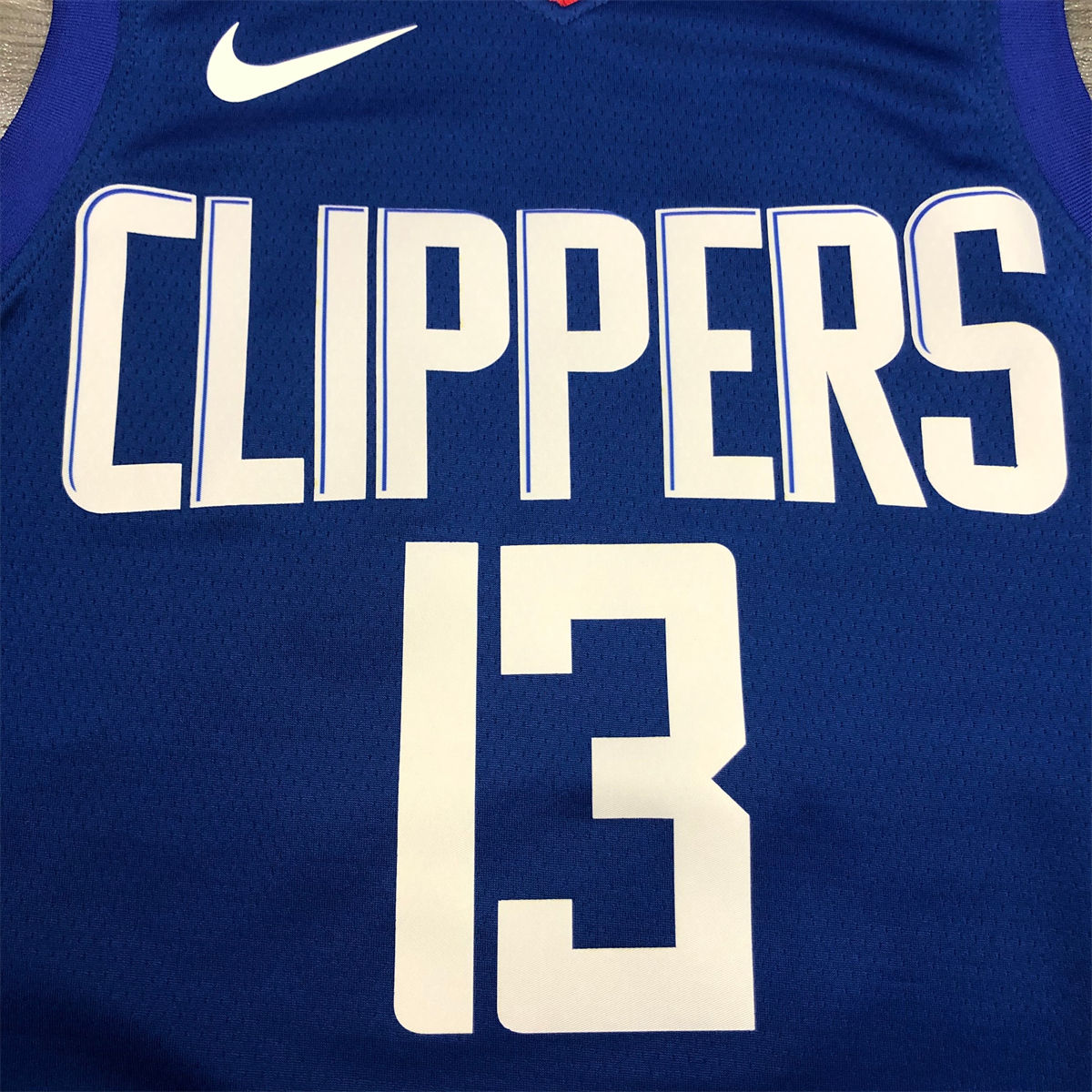 NBA Los Angeles Clippers V neck Blue Jersey GEORGE#13 S-XXL