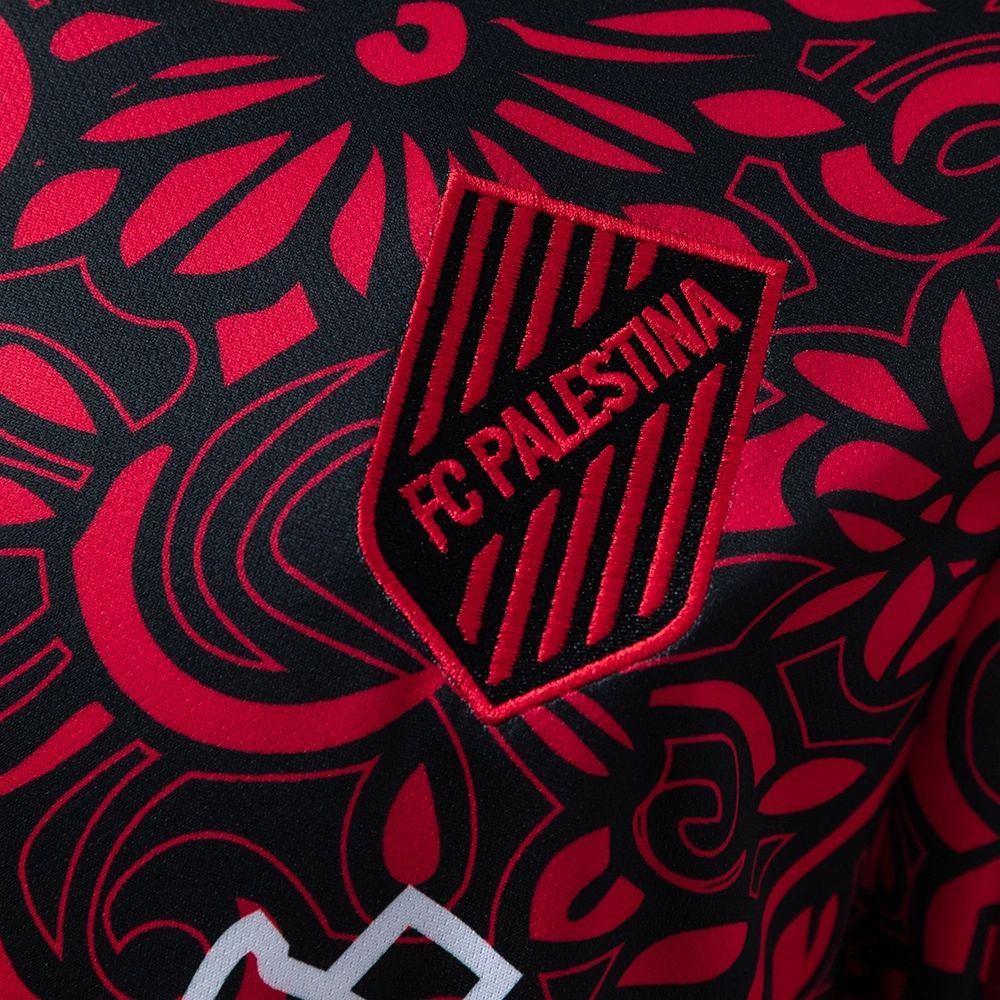 2025/26 CD Palestino Special Edition Red Jersey Fan Version