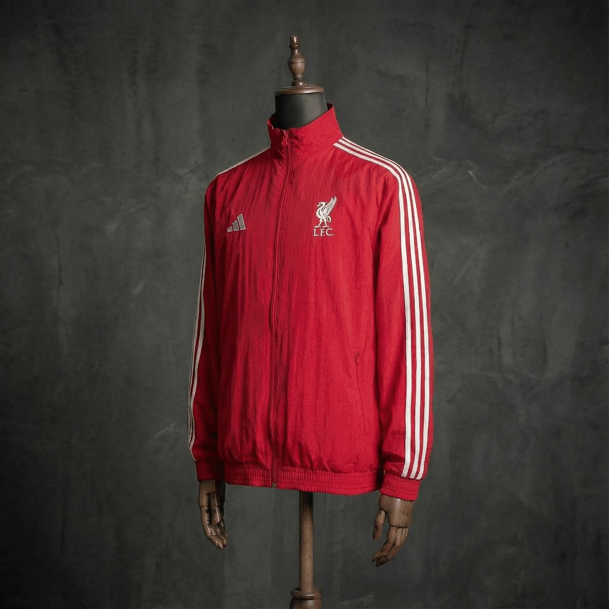 2026 Liverpool Red and White Reversible Jacket Windbreaker Sport Unifom
