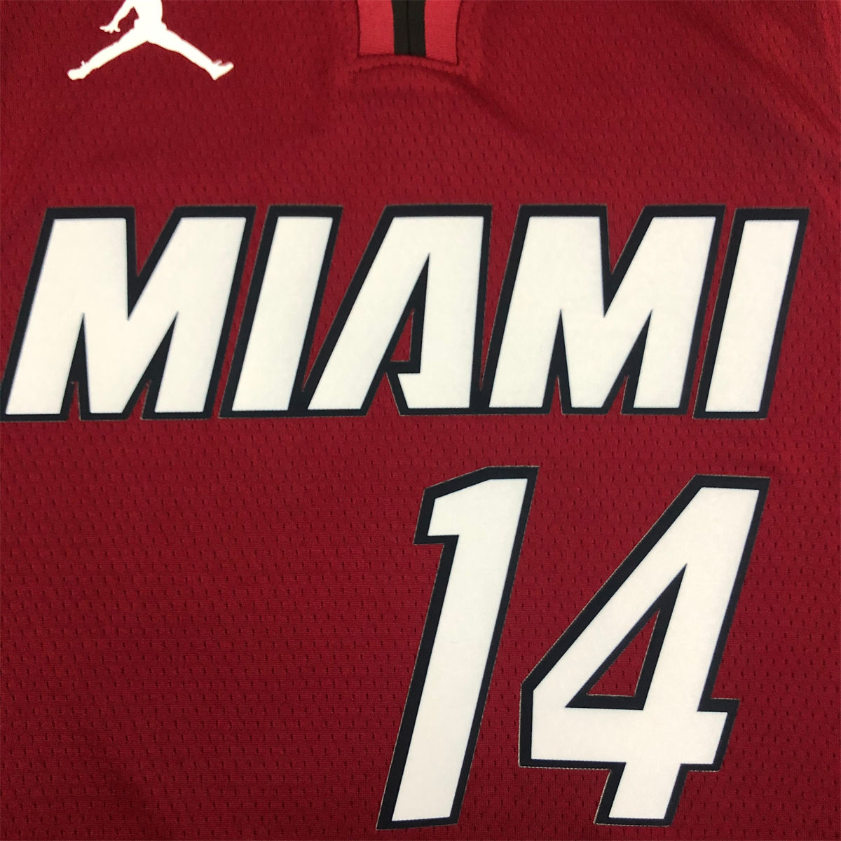 NBA Miami Hearts V-Neck Red Jersey HERRO#14 S-XXL