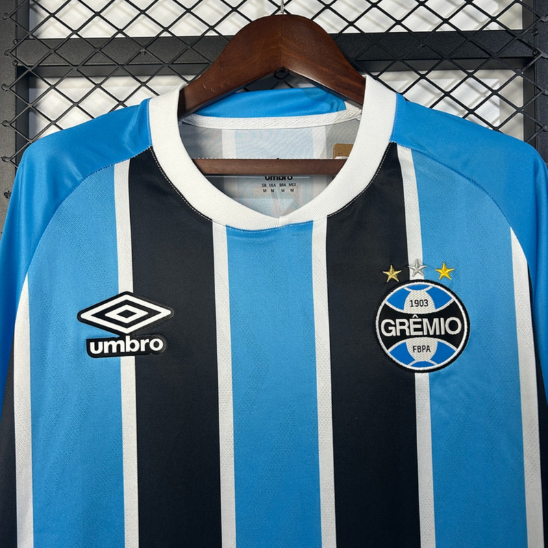 2025/26 Gremio Home jersey Long Sleeve Fan Version