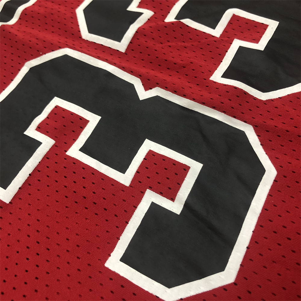 NBA Chicago Bulls Mitchellness Red Jersey PIPPEN#33 S-XXL
