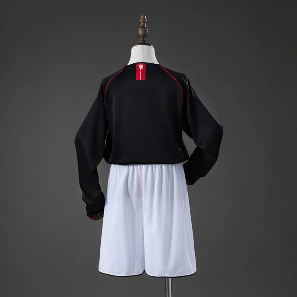 Retro Manchester United 2007/08 Away Kid Kits Long Sleeve