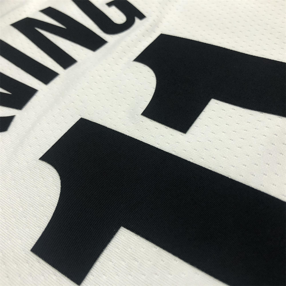 NBA Brooklyn Nets V-Neck White 75th anniversary Jersey IRVING#11 S-XXL
