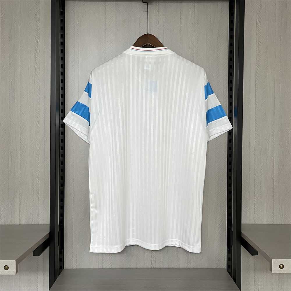Retro Marseille 1990 Home jersey Fan Version