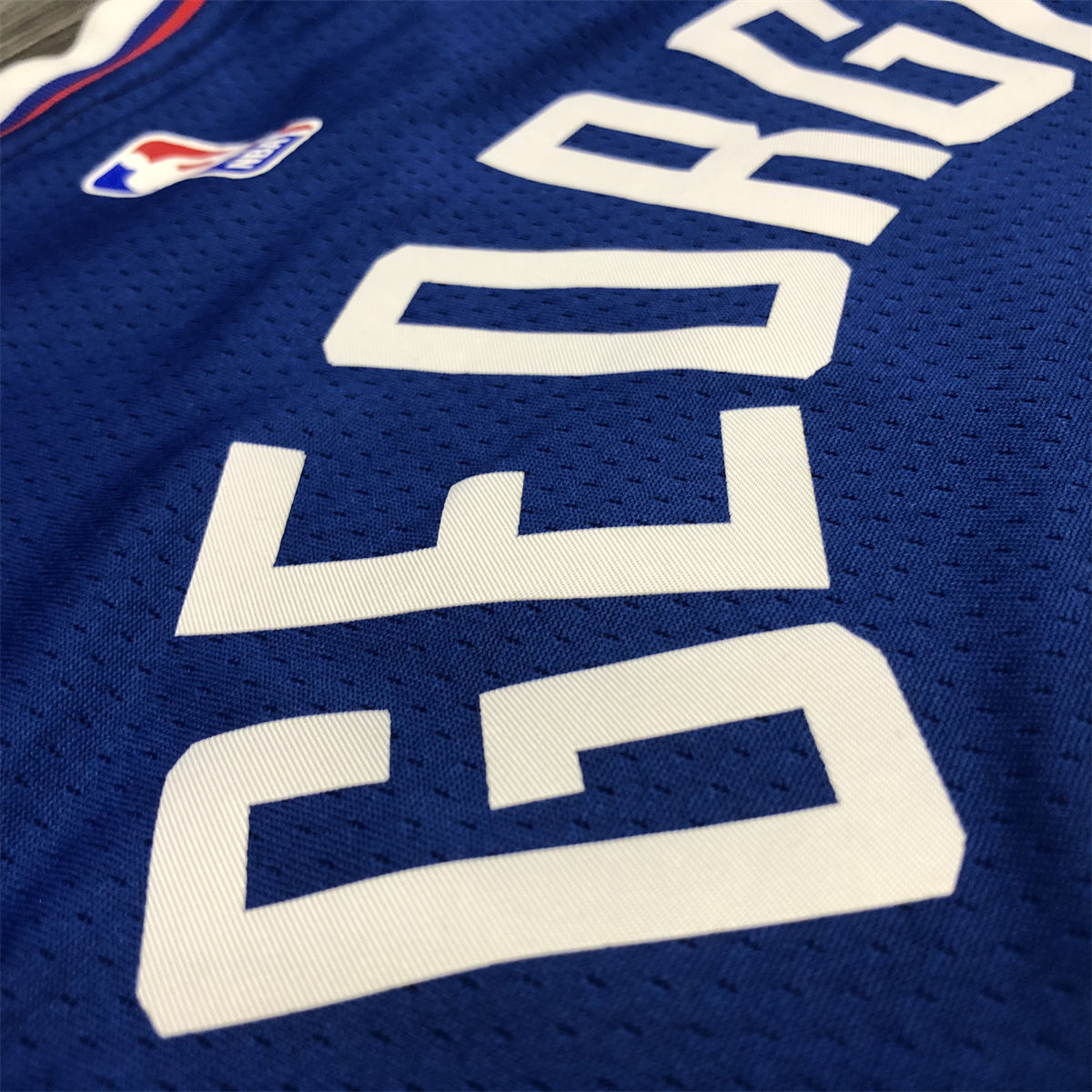 NBA Los Angeles Clippers V neck Blue Jersey GEORGE#13 S-XXL